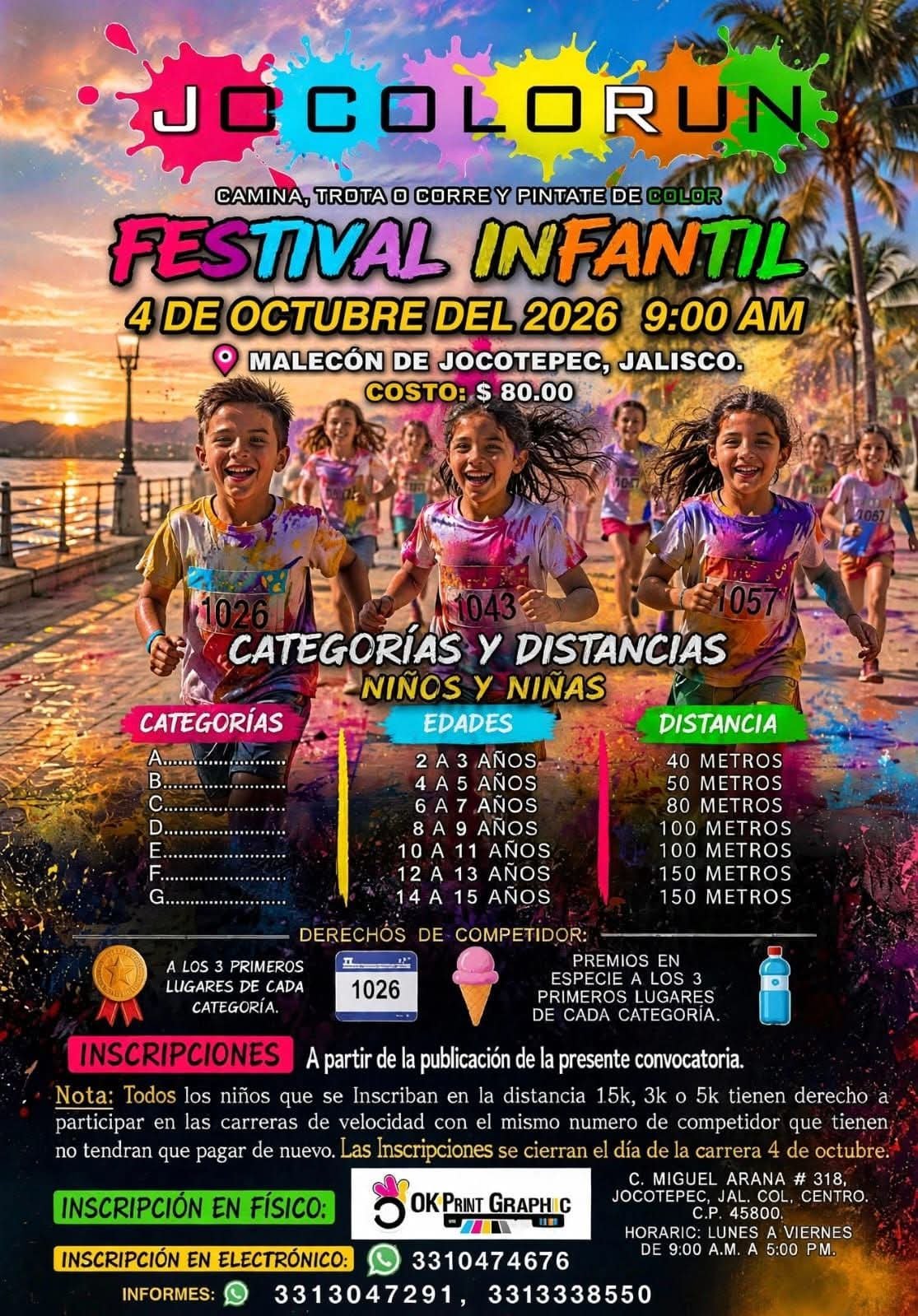 Cartel del festival infantil
